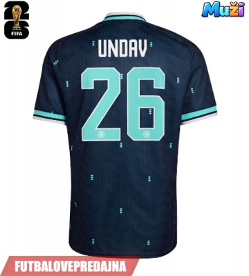 Lacne Muži Futbalové dres Nemecko Deniz Undav #26 MS 2026 Krátky Rukáv - Preč